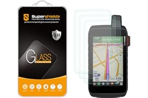 Supershieldz (3 Pack) Designed for Garmin Montana 750i/ 700/ 700i Tempered Glass Screen Protector, Anti Scratch, Bubble Free
