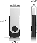 KOOTION 8GB USB Flash Drive 2.0 Stick Swivel Memory Metal Thumb Drive Pen 10 view 6