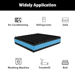 BJADE'S Anti-Vibration Isolation Rubber Pads,4 x 4