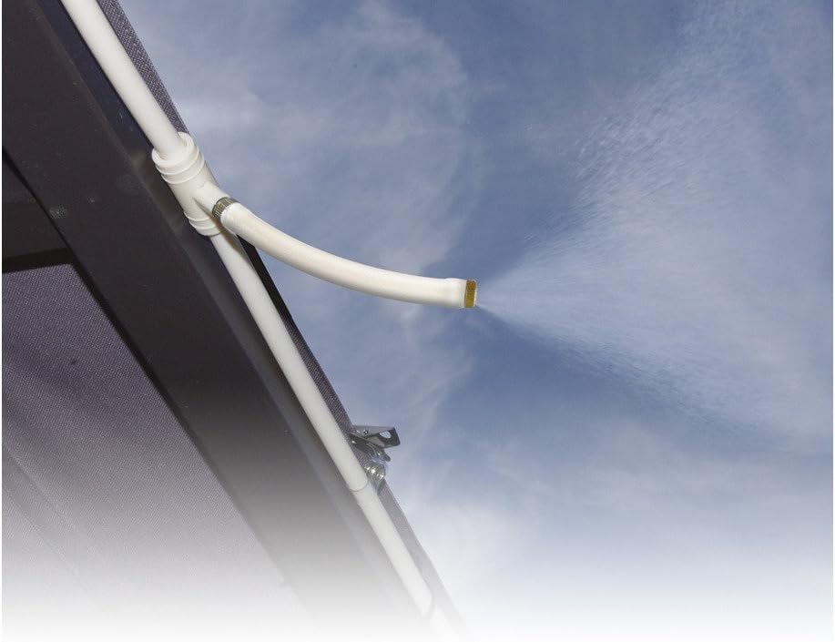 O'FRESH 10cm Extensions with nozzles for Outdoor misting System, Beige