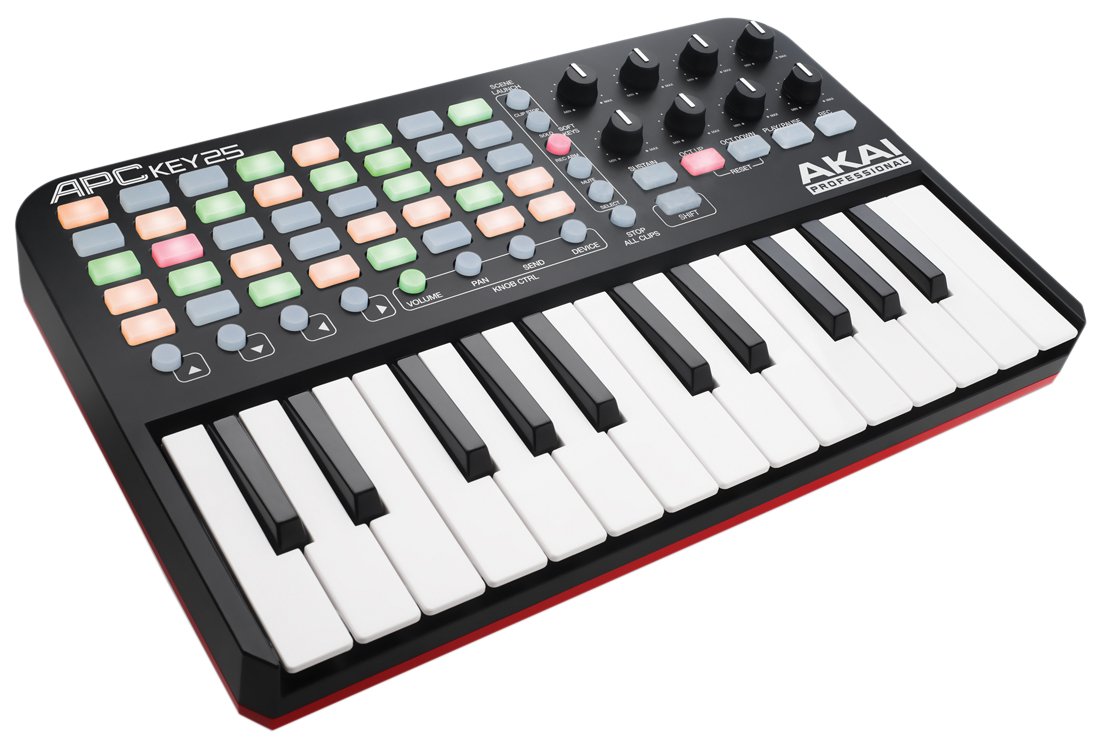 AKAI Professional APC KEY Teclado y controlador MIDI USB para Ableton con