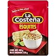 La Costena Esquites la Costeña Pouch 400 gr - made with 100% natural corn and seasoned with the traditional Mexican flavor. Ideal to share with the family in their practical presentation