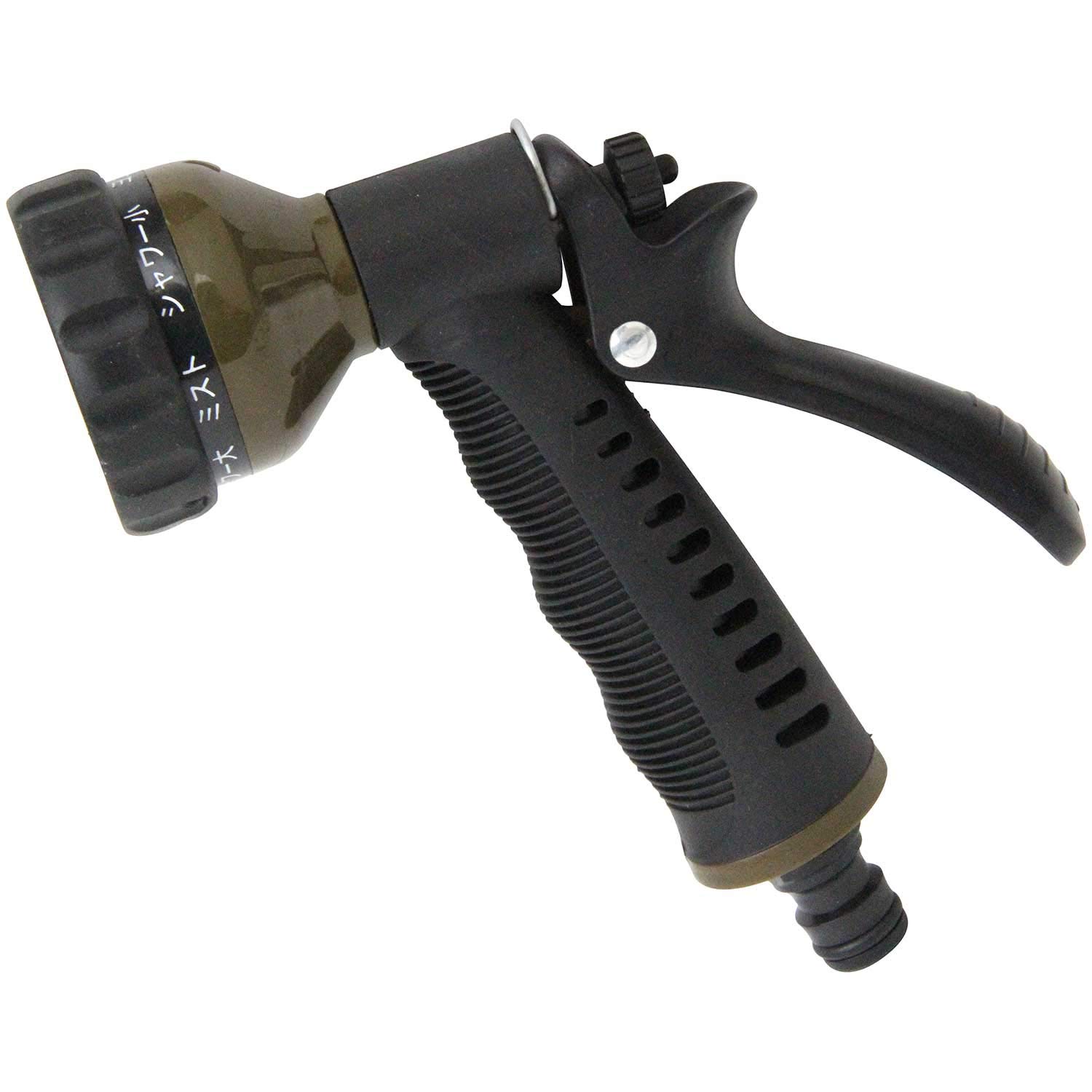 セフティー3(Safety-3) コイルホース用散水ノズル 7パターン散水 適合ホース内径8mm ブラウン商品画像