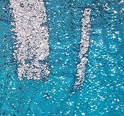 Sensory Wall Sequin Flip Fabric for Kids,5Yard