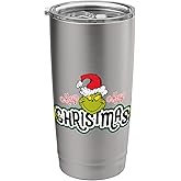 Dr. Seuss Grinch Hugs Christmas Stainless Steel Insulated Tumbler