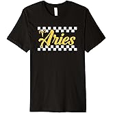 Aries Zodiac Sign Horoscope March April Birthday Premium T-Shirt