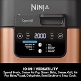 Ninja Speedi 10-in-1 Rapid Cooker Air Fryer 5.7L Copper Black ON400UKCP view 8
