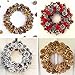 Supla 30 Pcs Assorted Natural Pine Cones Frosted Gold Red Pine Cones Ornaments Dried Real Preserved Pine Cones 2