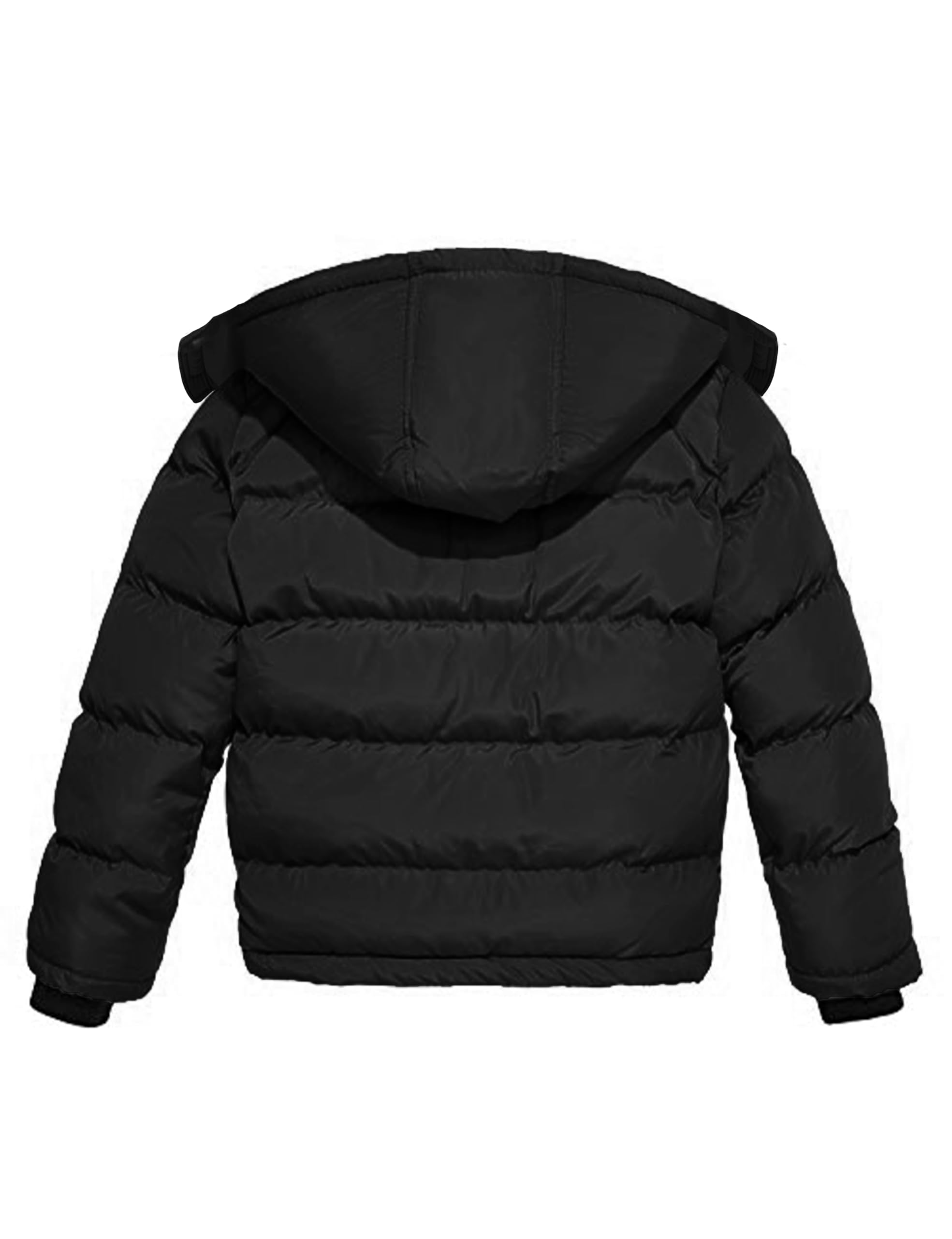wantdo Boy's Fleece Winter Coat Waterproof Puffer Jacket Warm Winter Jackets with Hood