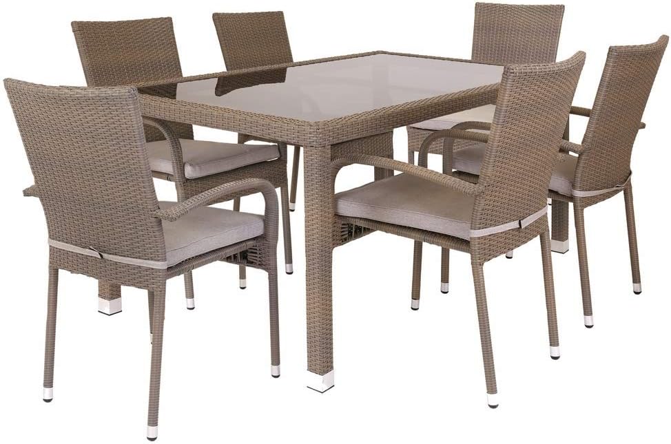 Conjunto mesa y sillas jardin Las mejores mesas.