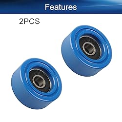 Yinpecly 2Pcs 8 x 35 x 15mm Roller Idler Bearing