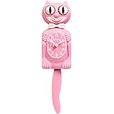 Pink Satin Kitty-Cat Klock