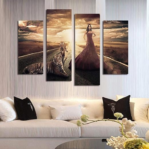 Starrysky Impresiones De Lienzo Decoracion Del Hogar Pintura