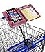 GalsShopper Pink - All In 1 Shopping Organizer, 1 Clip On Any Shopping Cart Handlebar,Holds Any Size Smart Phone/List/Coupons/Pen, HandsFree for Clothes,Shoes,Kids,Groceries/Compact In Handbag or Home