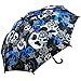 RainStoppers Boy's Skull Print Umbrella, 34-Inch