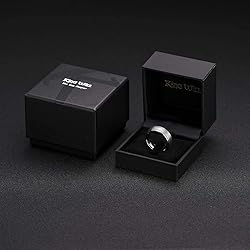 King Will 7mm Tungsten Ring for Men Silver Tungsten