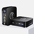 FUNYET Mini PC Desktop Computer with Intel 12th Gen Alder Lake N95(up to 3.4GHz), 16GB DDR4 RAM 1TB SSD, Supports 4K Displays, Windows 11 Pro(Black)