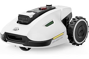 Mammotion YUKA 2000 Robot Lawn Mower with 4G, Reception 0.5 Acre,Max. 0.7 Acre, Ultrasense AI Vision & RTK, Auto Mapping & App Control,45% Slope,Wireless Perimeter,Dual Cutting Discs, 20 Mowing Zones