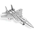 F15 Fighter Egale Military Army Airplane Building Bricks Set- Compatible with Lego Planes and Jets, Gifts of Construction Toys for Military Enthusiasts and Boys (270 Pcs)