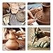 Caydo 38 Pieces Wooden Pottery Tools for Clay, Sculpting Clay Tool Set, Modeling Clay Tools Kit