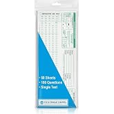 Testing Forms 882-E Scantron Compatible TEST-100E (50 Sheet Pack)