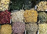 Herbal Sampler: 30-herb Starter Sampler (Organic/wild Harvested Herbs)