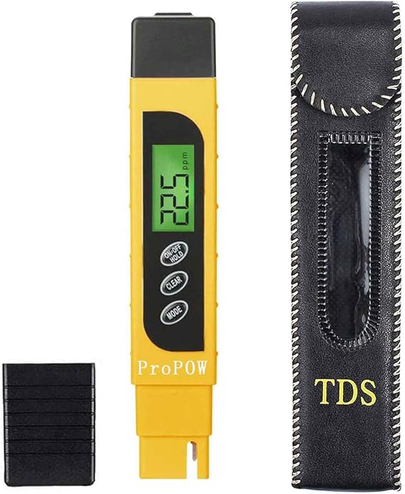 TDS Meter,ProPOW Water Quality Tester 3in1 TDS/EC/Temperature Meter