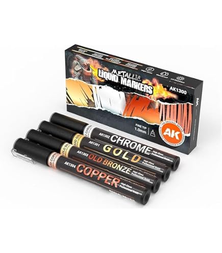 バラ売り可能」AK Interactive ペイントマーカー セット 2種 AK