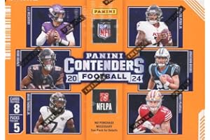 GENERIC 2024 Panini Contenders Football EXCLUSIVE Factory Sealed Blaster Box with AUTOGRAPHS or MEMORAILIA & (7) INSERTS or PARALLELS! Look for Rookies of Jayden Daniels, Caleb Williams, Box Nix & More!
