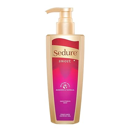 Sedure Perfumed Shower Gel For Women, Jasmine and Vanilla, Sweet, 150 ml