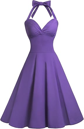 purple cocktail dresses amazon