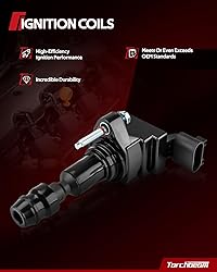Torchbeam 4 Packs Ignition Coil UF491 Fit for