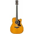 Yamaha A-Series A3R Acoustic-Electric Guitar with Soft Case, Vintage Natural