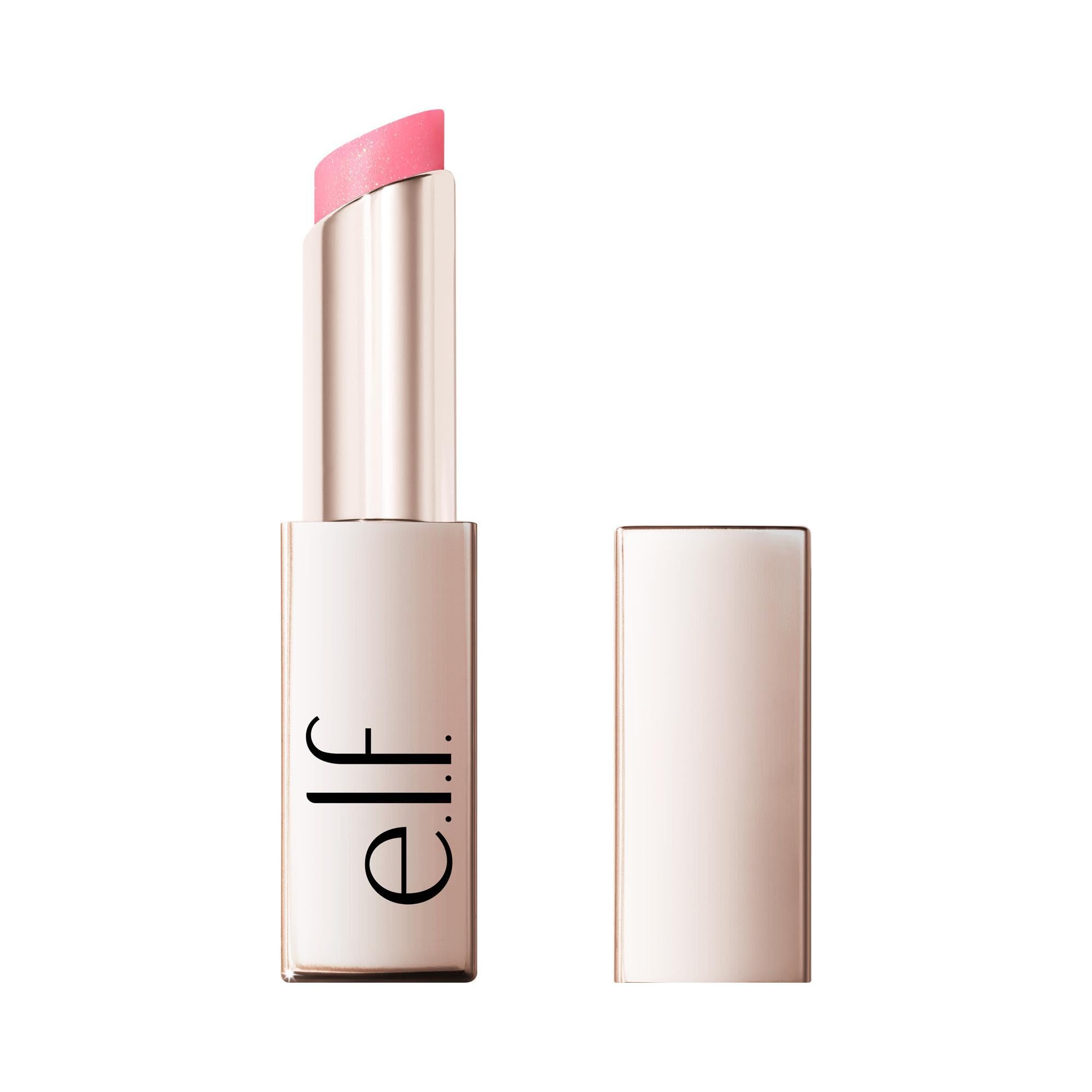 e.l.f. Glow Reviver Lip Oil Stick, Passenger Princess | Tinted, Non-Sticky & Hydrating For A Soft-Shine Shimmer Finish, Vegan