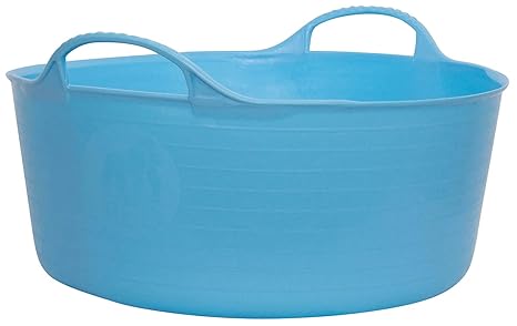 Tubtrug Wanne, biegsam, 15 l, klein, flach, blau, SP15SKBL