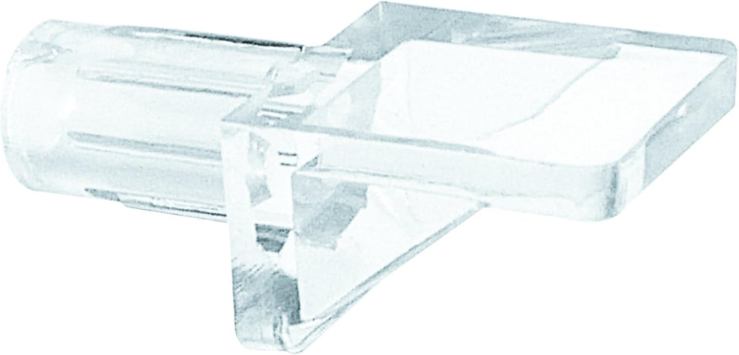 Fermaporta In Vinile Trasparente Prime-Line U 9004 - Paraurti Per Pomello, Diametro 2,5 Cm, Confezione Da 2 - 2
