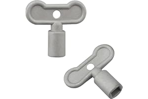 LanKstet 80132 Sillcock Key, Water Spigot Key, Water Shut Off Key, Outdoor Faucet Handle, Water Key 5/16", Metal - 2 Pcs