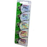 Maxell Watch Battery Button Cell SR41W 392 Pack of 5 Batteries