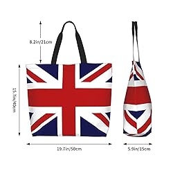 YSBYEIU Cute Uk Flag Tote Bag For Women Men Gifts