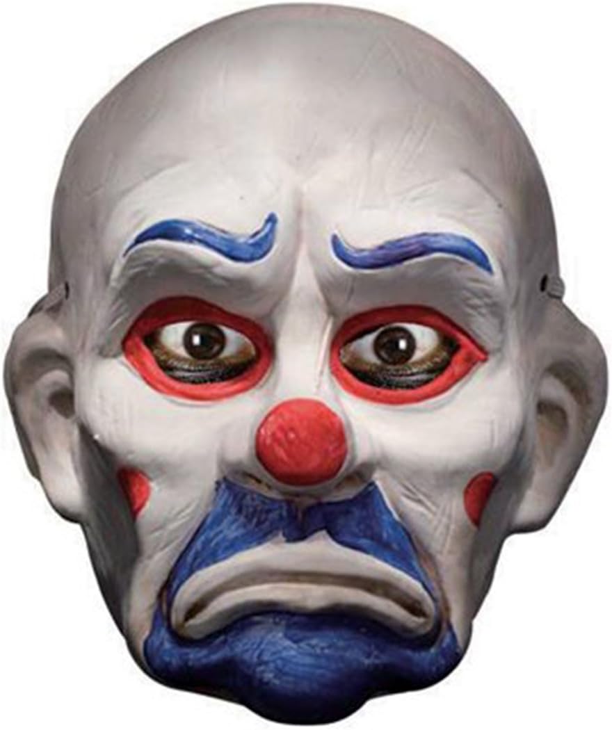 Deluxe Joker Clown Mask Costume Accessory