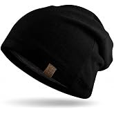 EMF Beanie, Slouch Style, Organic Cotton/Bamboo Blend, Bamboo Faraday Liner | EcoShield&trade; bamboo (lyocell) liner. Independently lab tested for Wi-Fi &amp; 5G. One size, stretch fit, for sleep. Hand wash.