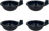 Samuel Groves 4x Large Egg Poacher Cups Plastic Non-Stick Dishwasher Safe view 2