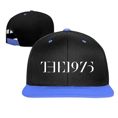 Amazon メンズ レディース野球キャップロゴthe 1975韓国ヒップホップ