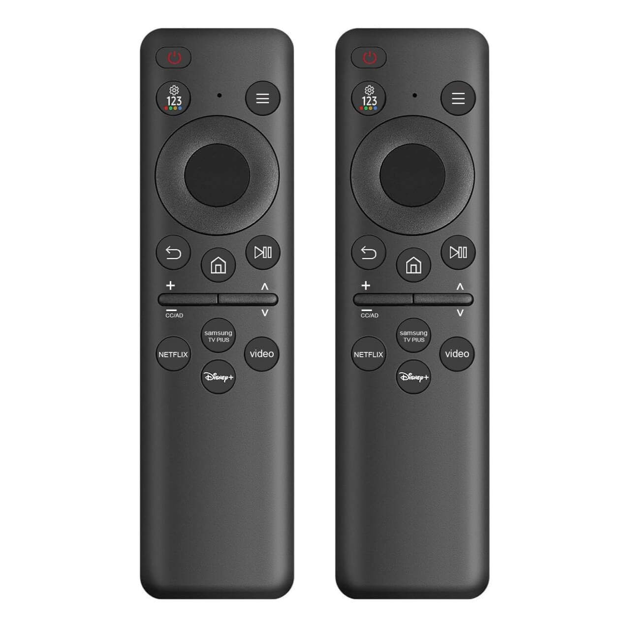 【Pack of 2】 for Samsung TV Remote Compatible with Samsung Smart QHD Crystal UHD Neo QLED OLED 4K 8K Series Smart TVs