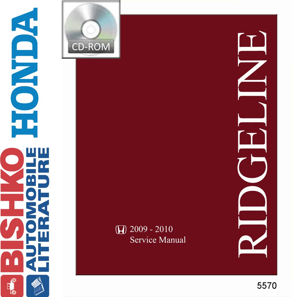 Amazon.com: bishko automotive literature 2009 2010 Honda Ridgeline Shop  Service Repair Manual CD Engine Drivetrain Wiring: Automotive