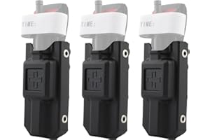 BUSHIBU Tourniquet Holder, 3 Pack Molle Tourniquet Pouch, Tourniquet Holster Case for Gen 7 or Older CAT Tourniquet, TQ Holder Fits Molle Equipment, Police Gear(Tourniquet Not Included)