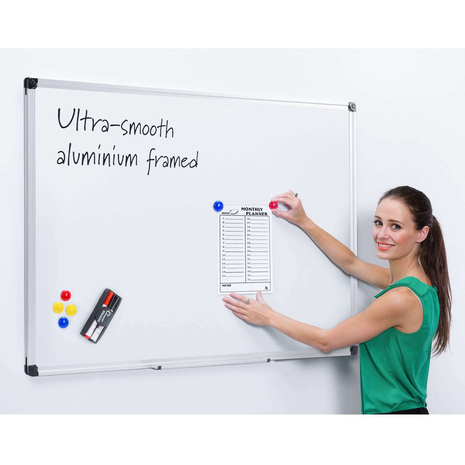 Detachable Marker Tray WallMounted Board Accessories Dry