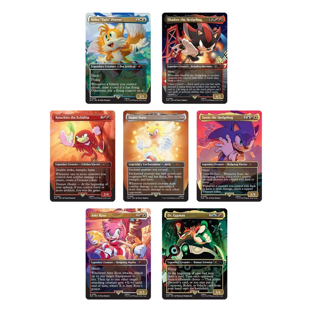Magic the Gathering Secret Lair x Sonic The Hedgehog: Friends & Foes - Non-Foil Edition