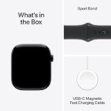 Apple Watch Series 10 GPS 46mm Jet Black Aluminium Case Black Sport Band S/M view 6