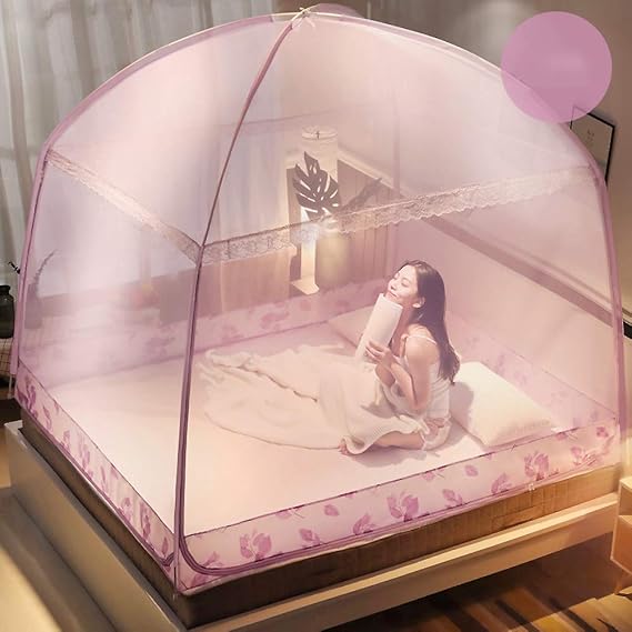 Amazon.com: ASDFGH - Mosquitera Yurt con cremallera ...